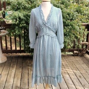 Elements Unleashed Retro Inspired Floral Dress Cottagecore